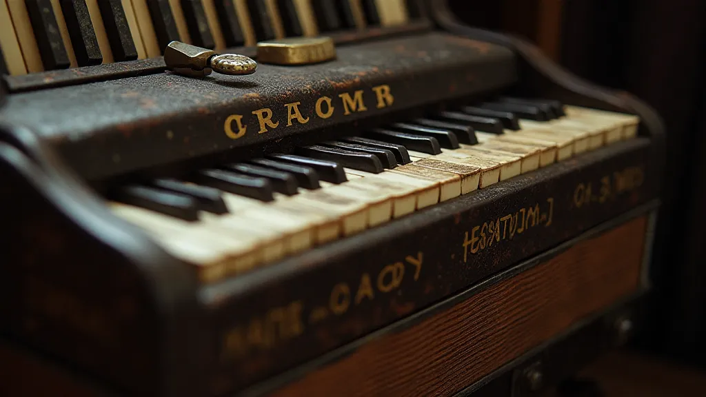 Antique Hohner Accordion